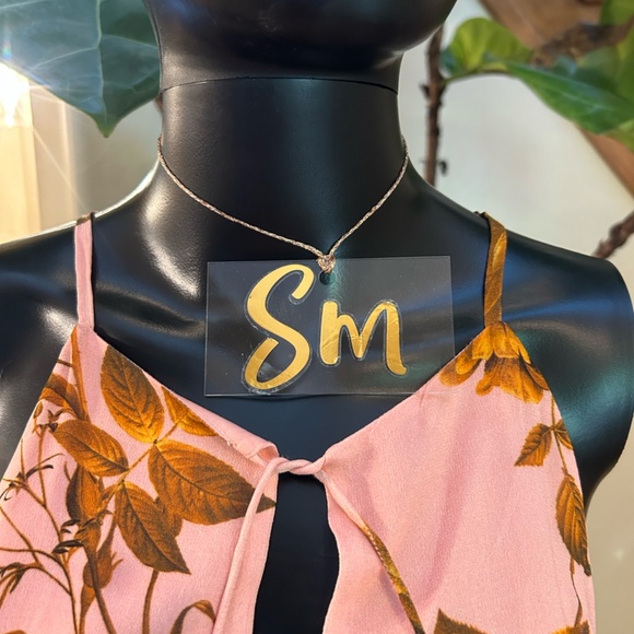 KARINA GRIMALDI Pink Cassandra Ruffled Dress - Picture 4 of 6